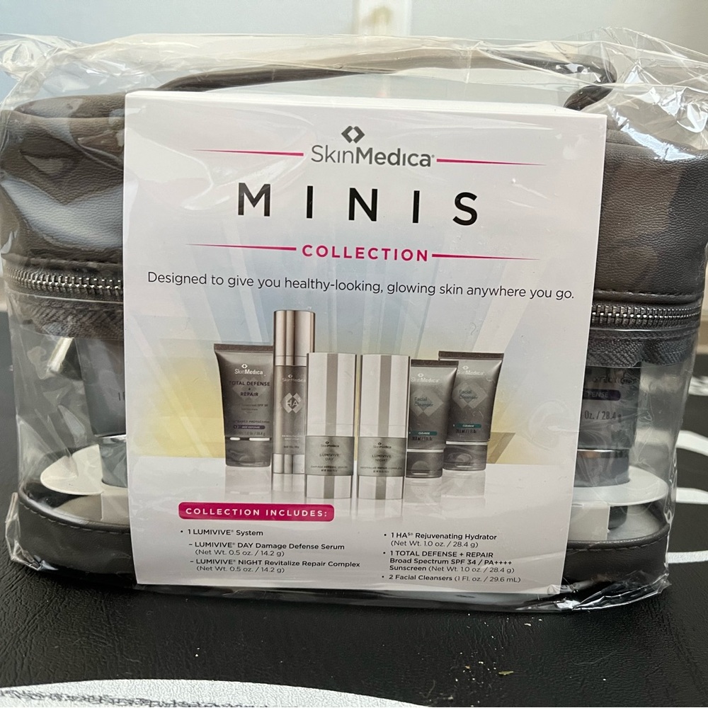 SkinMedica Minis Collection Lumivive System + Bag